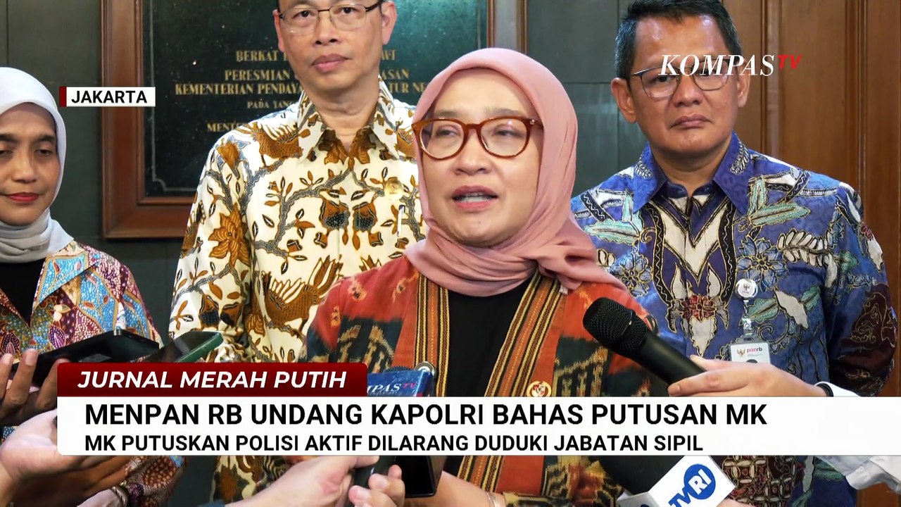 MenPAN RB Undang Kapolri, Ajak Bahas Putusan MK Soal Polisi yang Duduki Jabatan Sipil