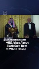 MBS Jokes About ‘Black Suit’ Bets at White House