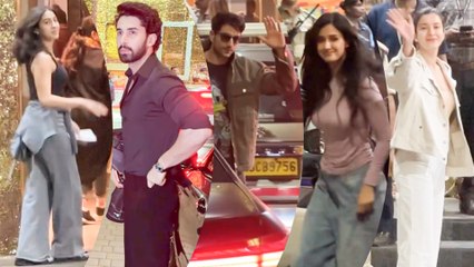 Mumbai Private Airport: Disha Patani, Sara & Ibrahim Ali Khan, Shanaya Kapoor & Lakshya Get Spotted