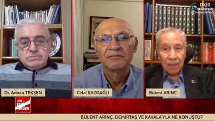 Bülent Arınç, Selahattin Demirtaş'la yaptığı görüşmenin ayrıntılarını paylaştı