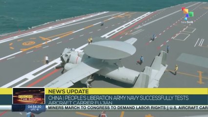 CHINA | Aircraft carrier Fujian completes first live-fire training