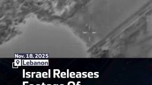 Israel Releases Footage Of Lebanon Strikes