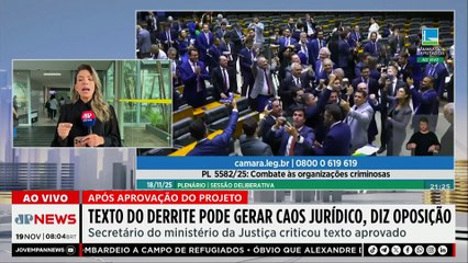 PL Antifacção: Governo critica texto de Derrite; Vilela e D’ávila comentam