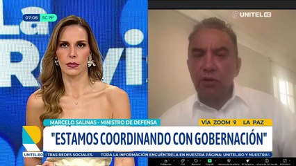 Samaipata: Ministro de Defensa reconoce que acciones son insuficientes, pero anuncia que este miércoles se habilitará la carretera