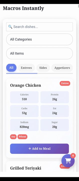 Panda Express Nutrition