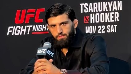 Arman Tsarukyan explica que tiene él... y Topuria no