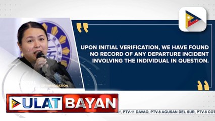 Bureau of Immigration, walang record na umalis ng bansa ang dating aide ni Zaldy Co