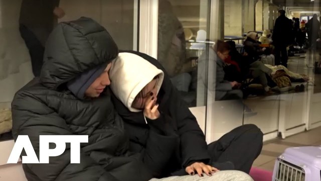 “Their Goal Is to Destroy the Nation”: Ukrainians Hide in Kyiv Metro During Russian Attack | APT