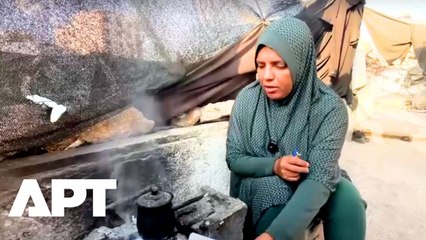 “Rain Above, Fire Below”: Displaced Palestinians in Gaza Battle Winter Cold in Leaking Tents | APT