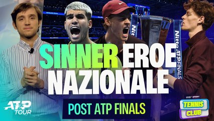 LA LEGGENDA CONTINUA: Sinner Vince le ATP Finals e SCONFIGGE Alcaraz