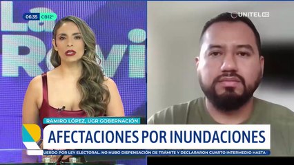 Cuatro municipios afectados por las lluvias en Cochabamba