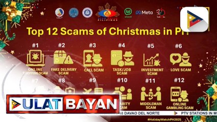 CICC, nagpaalala sa publiko para maiwasan ang ‘12 scams of Christmas’