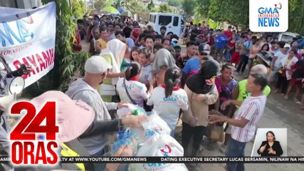 24,000 indibidwal na nasalanta ng Bagyong Tino sa Cebu at Southern Leyte, binigyan ng food packs ng GMAKF | 24 Oras