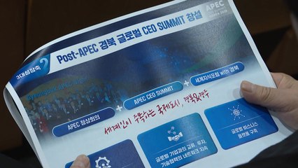 [경북] 경북 '포스트 APEC' 구체화..."경제·교류 중심지로" / YTN