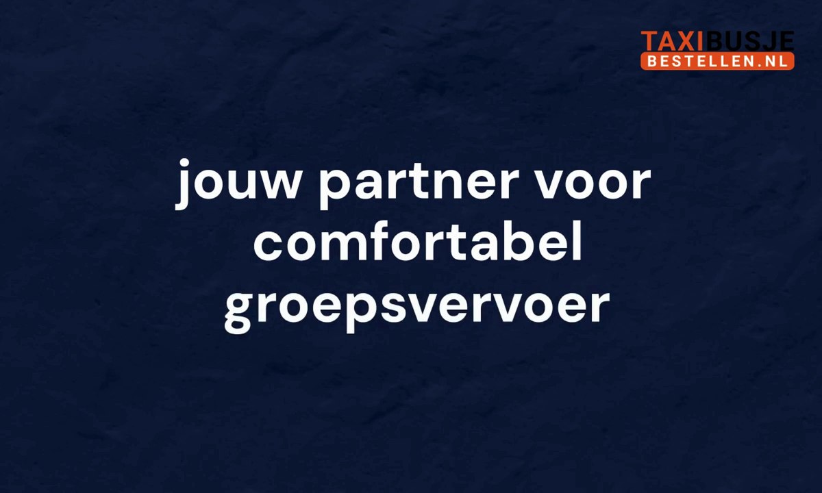 Taxi Busjebestellen