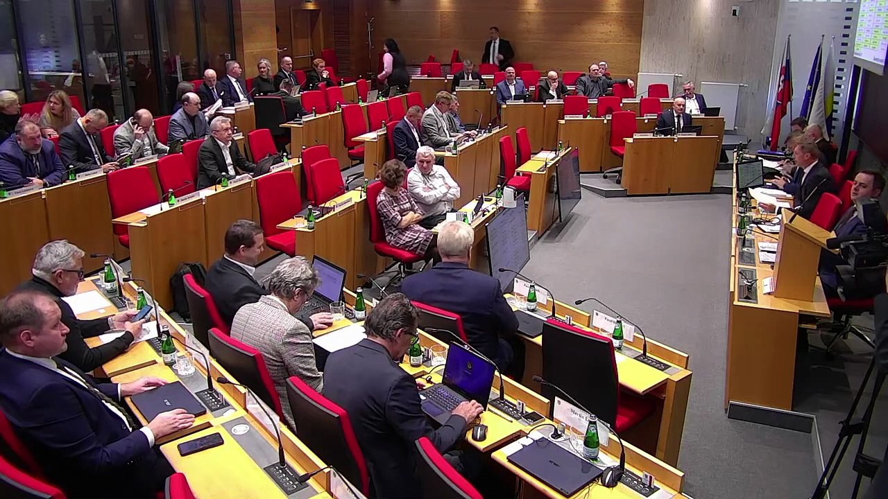 PREŠOV-PSK 25: Záznam zasadnutia Zastupiteľstva Prešovského samosprávneho kraja (PSK)