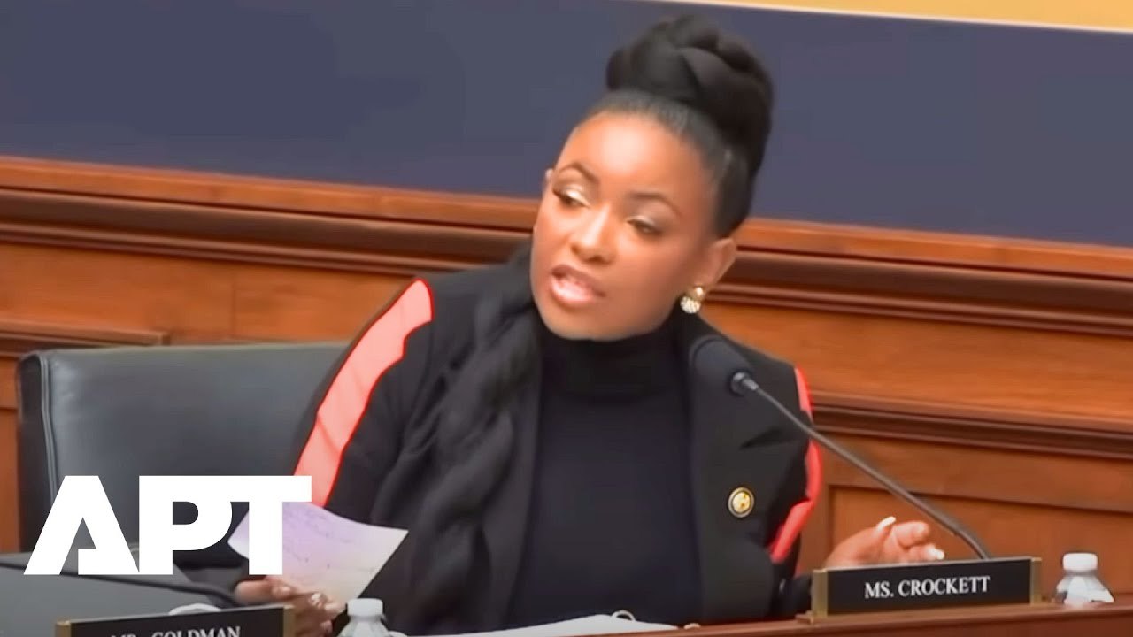 Rep. Crockett: Immigrants With No Criminal Record Fill ICE Detention, But GOP Still Says ‘Bad Guys’