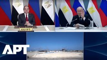 Historic Moment: Putin, El-Sisi Oversee Reactor Installation at Egypt’s El-Dabaa Nuclear Plant | APT