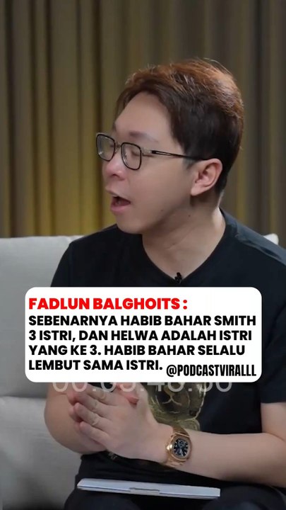 Istri pertama Habib Bahar Smith mengatakan bahwa Habib Bahar punya 3 istri dan Helwa adalah istri yang ke 3Biar gak salah paham, langsung nonton full di youtube: dr. Richard Lee, MARS#baharsmit #helwa #3istri #podcastviral #fyp #baharsmith