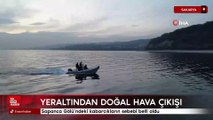 Sakarya Sapanca Gölü'ndeki kabarcıkların sebebi belli oldu