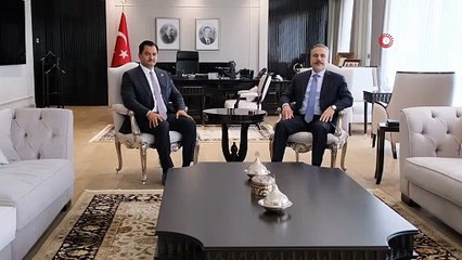 Bakan Fidan, Libya Ulusal Ordusu Genel Komutan Yardımcısı Orgeneral Hafter’i kabul etti