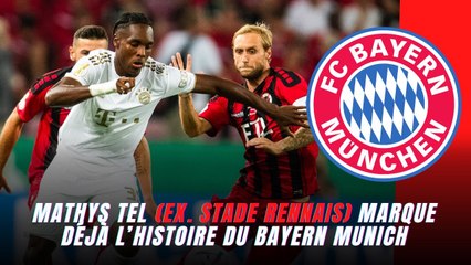 Mathys Tel (ex. Stade Rennais) marque déjà l’histoire du Bayern Munich