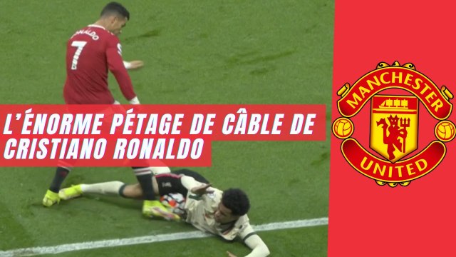 Manchester United : L’énorme pétage de câble de Cristiano Ronaldo