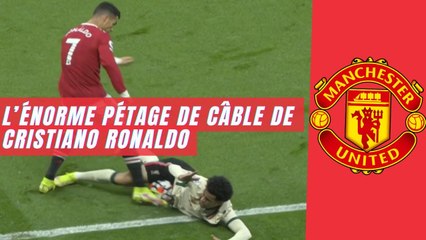 Manchester United : L’énorme pétage de câble de Cristiano Ronaldo