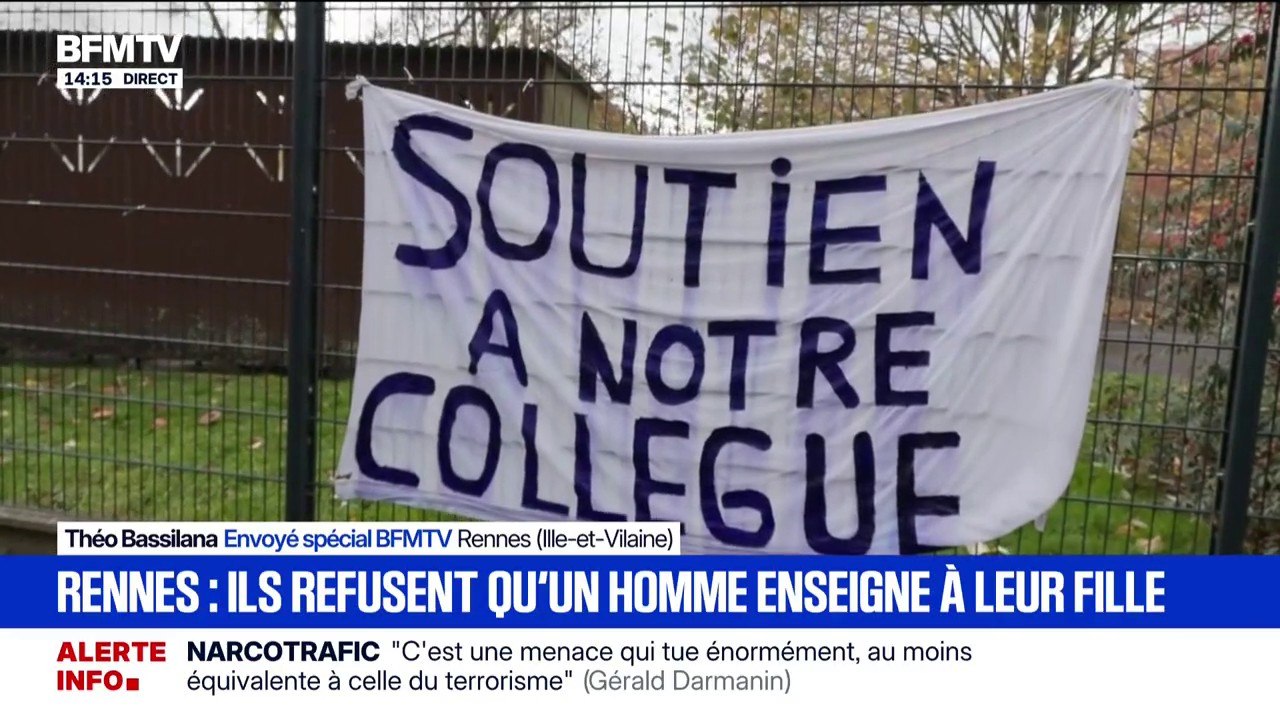 Un père refuse qu'un homme enseigne à sa fille à Rennes: "Nous sommes indignés, mais malheureusement nous ne sommes pas surpris", affirme Maxime Reppert, vice-président du SNALC