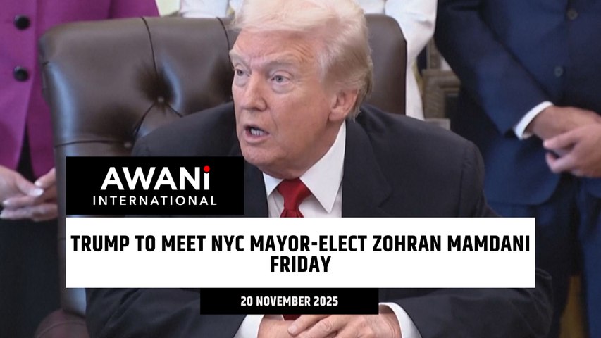 Trump to meet NYC Mayor-elect Zohran Mamdani Friday | Astro Awani