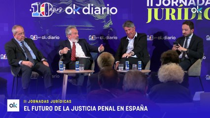 La condena a García Ortiz en las Jornadas Jurídicas de OKDIARIO: "La pena es suave y puede haber indulto"
