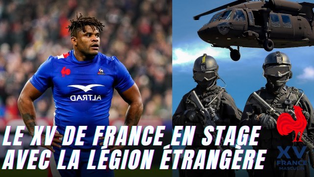 Ntamack, Dupont… Le XV de France en stage avec la légion étrangère qui sert au Mali !