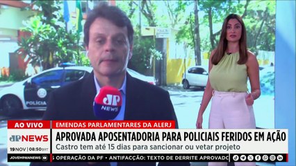 Alerj aprova aposentadoria para policiais feridos em ação