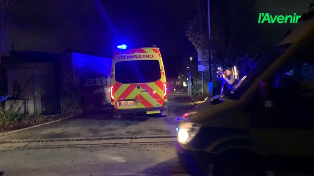 Evacuation de la maison de repos Jean de Nivelles