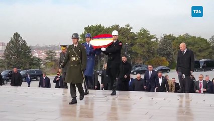 Ukrayna lideri Zelenski, Ankara ziyaretine Anıtkabir'le başladı