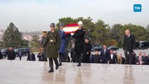 Ukrayna lideri Zelenski, Ankara ziyaretine Anıtkabir'le başladı