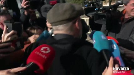 Llegada del abogado de Santos Cerdán a Soto del Real