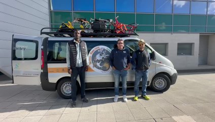 Da Sassari al Senegal con un carico di carrozzine e materiale didattico. La partenza dalla Nuova Sardegna