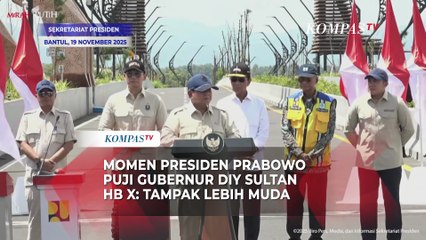 Momen Prabowo Puji Sultan HB X: Tambah Muda, Seperti Kapten Pasukan Khusus
