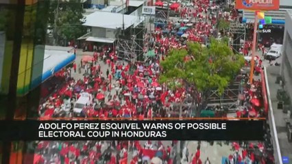 FTS 8:30 19-11: Adolfo Perez Esquivel warns of possible electoral coup in Honduras