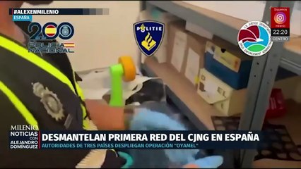 Desmantelan oficina de operaciones del CJNG en España