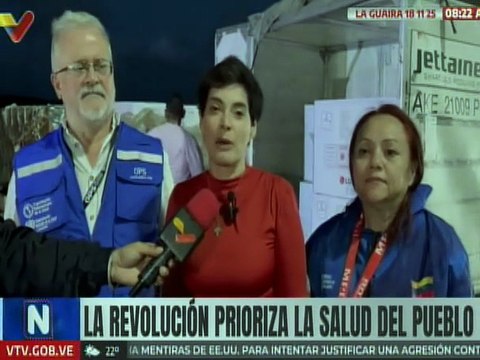 Llegaron a Venezuela más de 800 mil dosis de vacuna contra la poliomielitis
