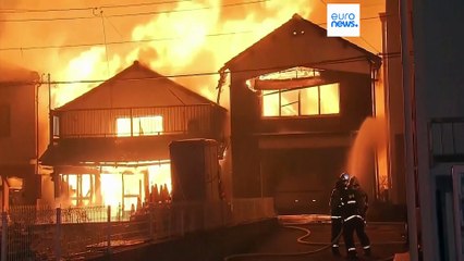 Ogromny pożar w Japonii strawił 170 domów