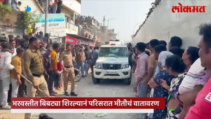 घनदाट वस्तीत बिबट्याचा शिरकाव! भांडेवाडीमध्ये वन विभागाची थरारक मोहीम