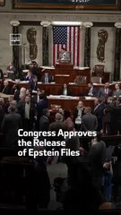 Congress Approves the Release of Epstein Files