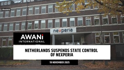 Netherlands suspends state control of Nexperia