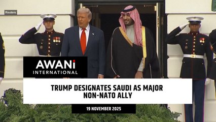 Trump designates Saudi as major non-NATO ally