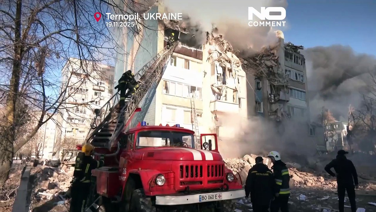 Russische Drohnenangriffe treffen die Westukraine: mindestens 25 Tote