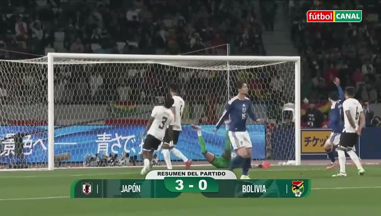 Japón 3-0 Bolivia | Resumen del partido - Fecha FIFA