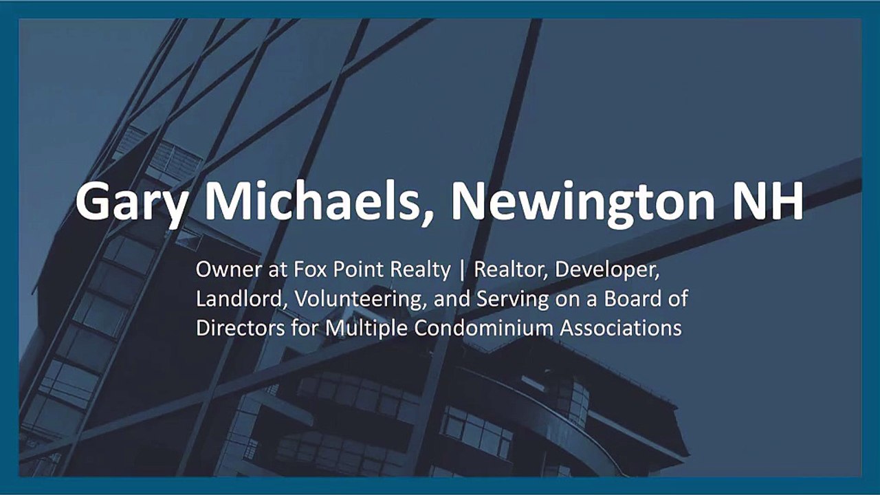 Gary Michaels (Newington, NH) - A Concept-to-Completion Leader